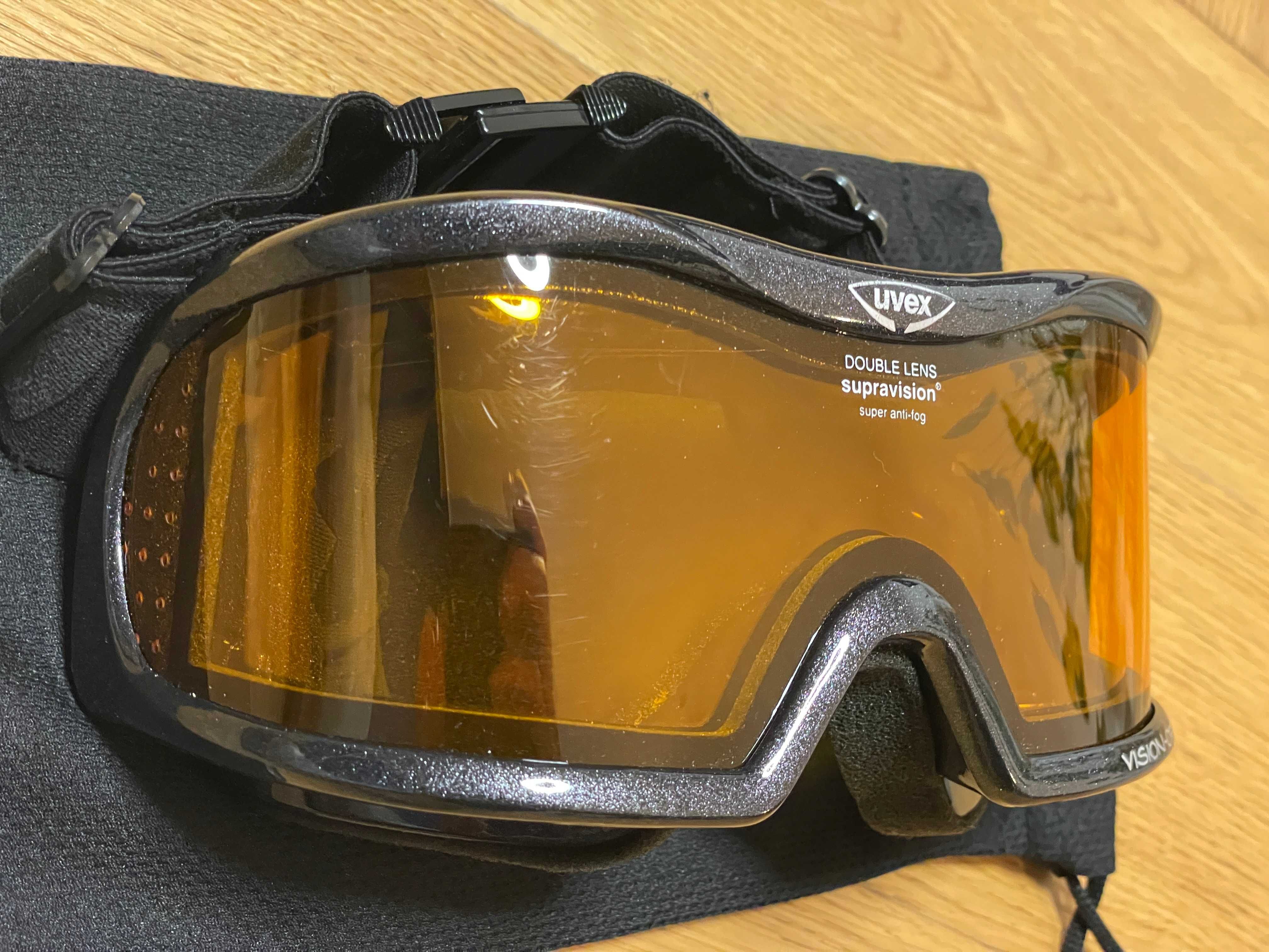 Gogle narciarskie na okulary Uvex Double Lens