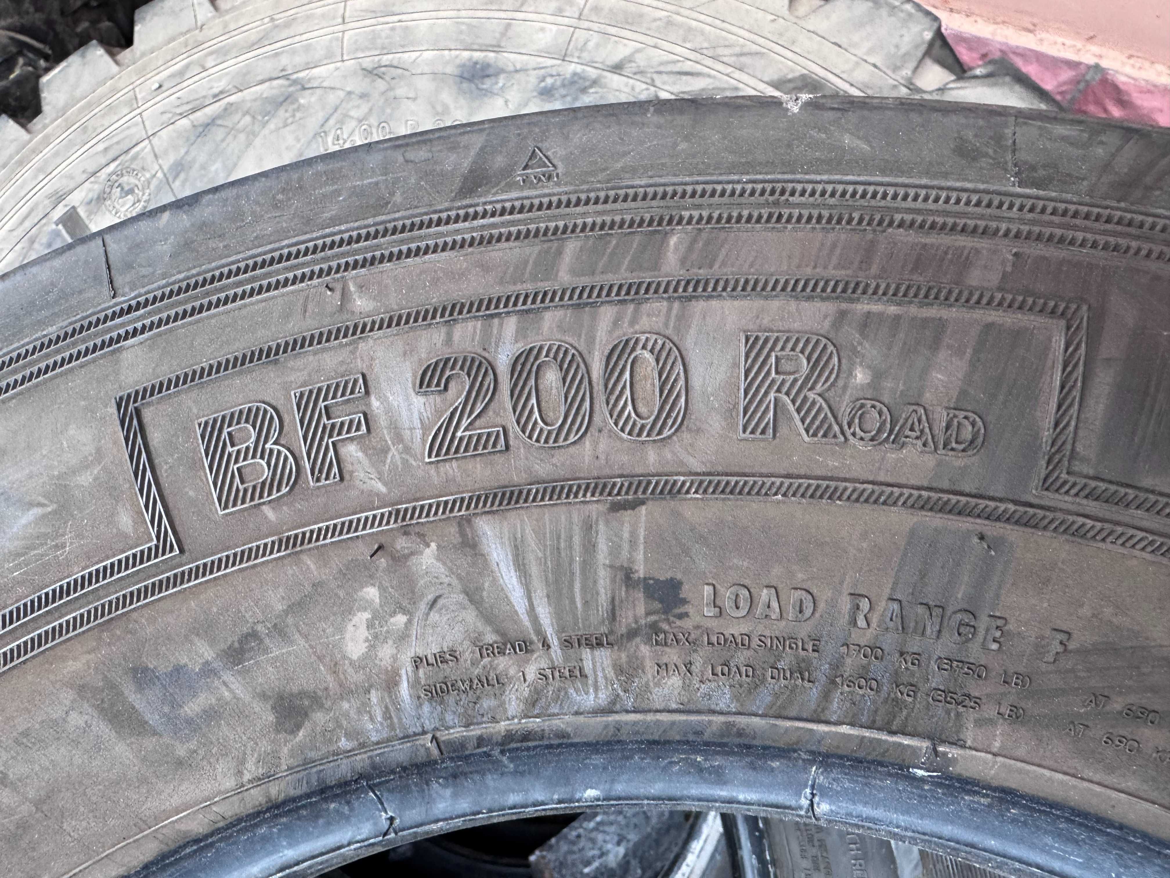 1 вантажна шина BARUM 215/75 R17,5 BF 200, грузова резина