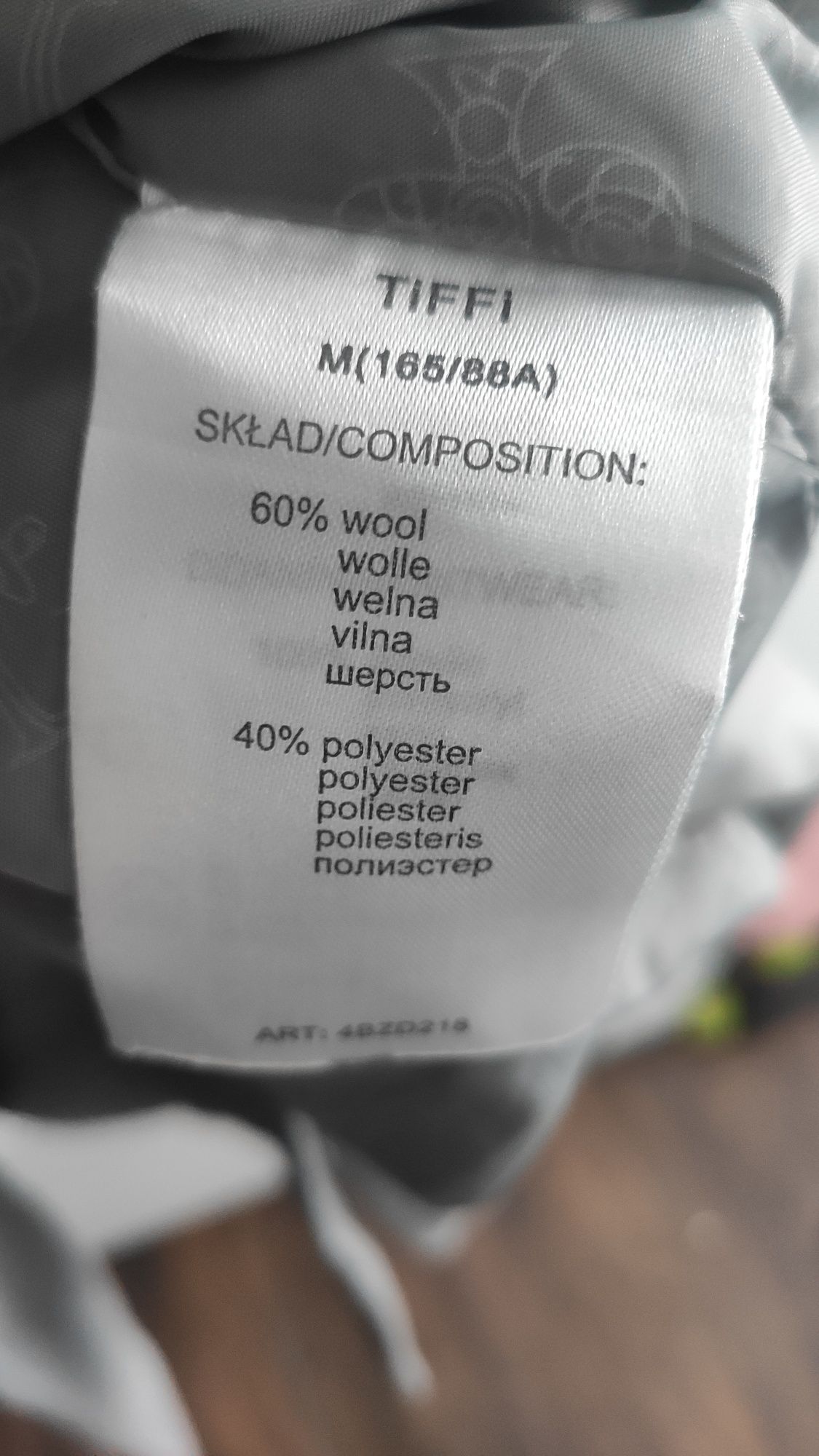 Tiffi płaszcz wełniany M