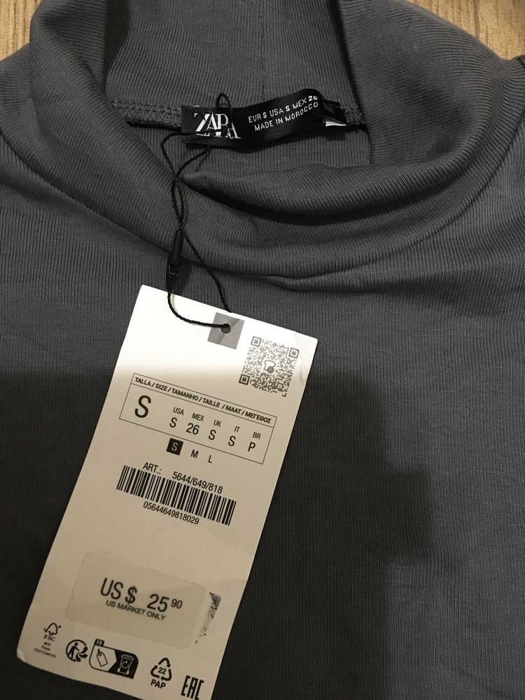 Боді Zara в рубчик