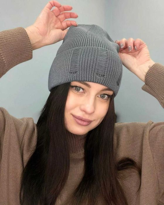 Женская молодежная осенняя модная шапка. Разные цвета!!!
