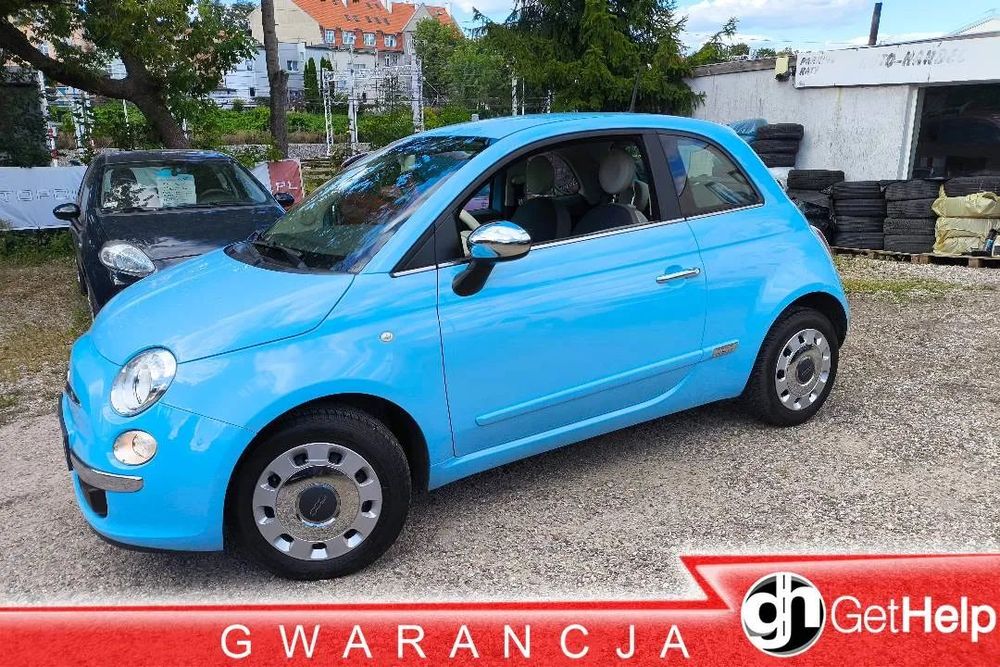 Fiat 500 Fiat 500 salon polska pierwszy wł. bezwypadkowy przeb.tylko 21500 km.
