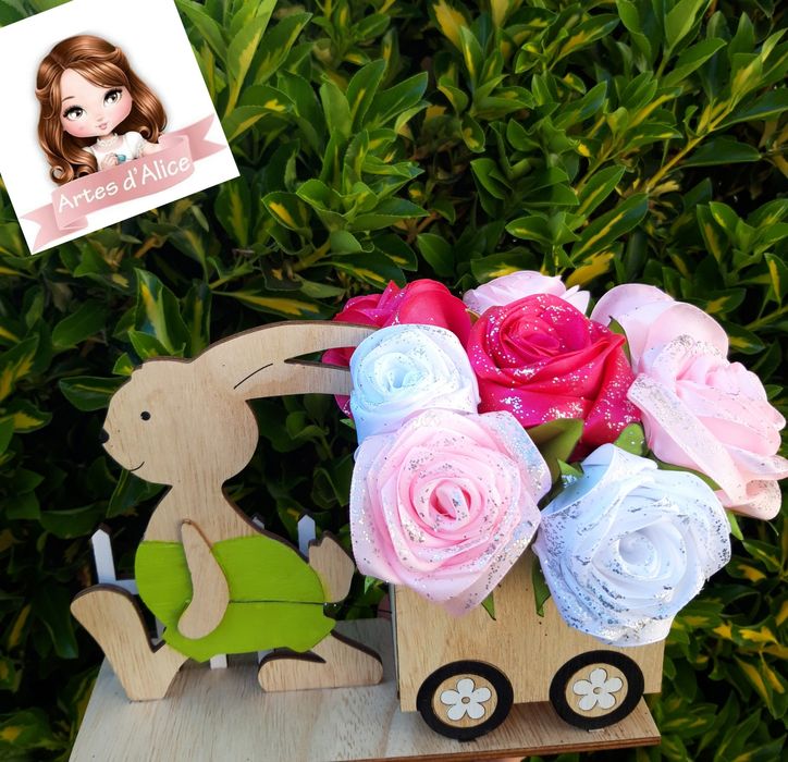 Arranjos florais/rosas eternas