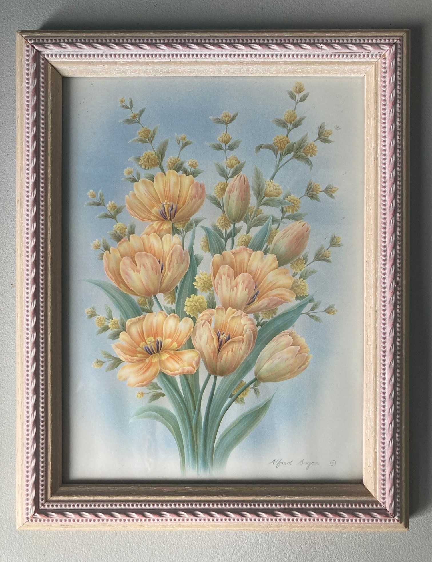 Quadro com Imagem de Flores (~23.5 x 18.5cm)