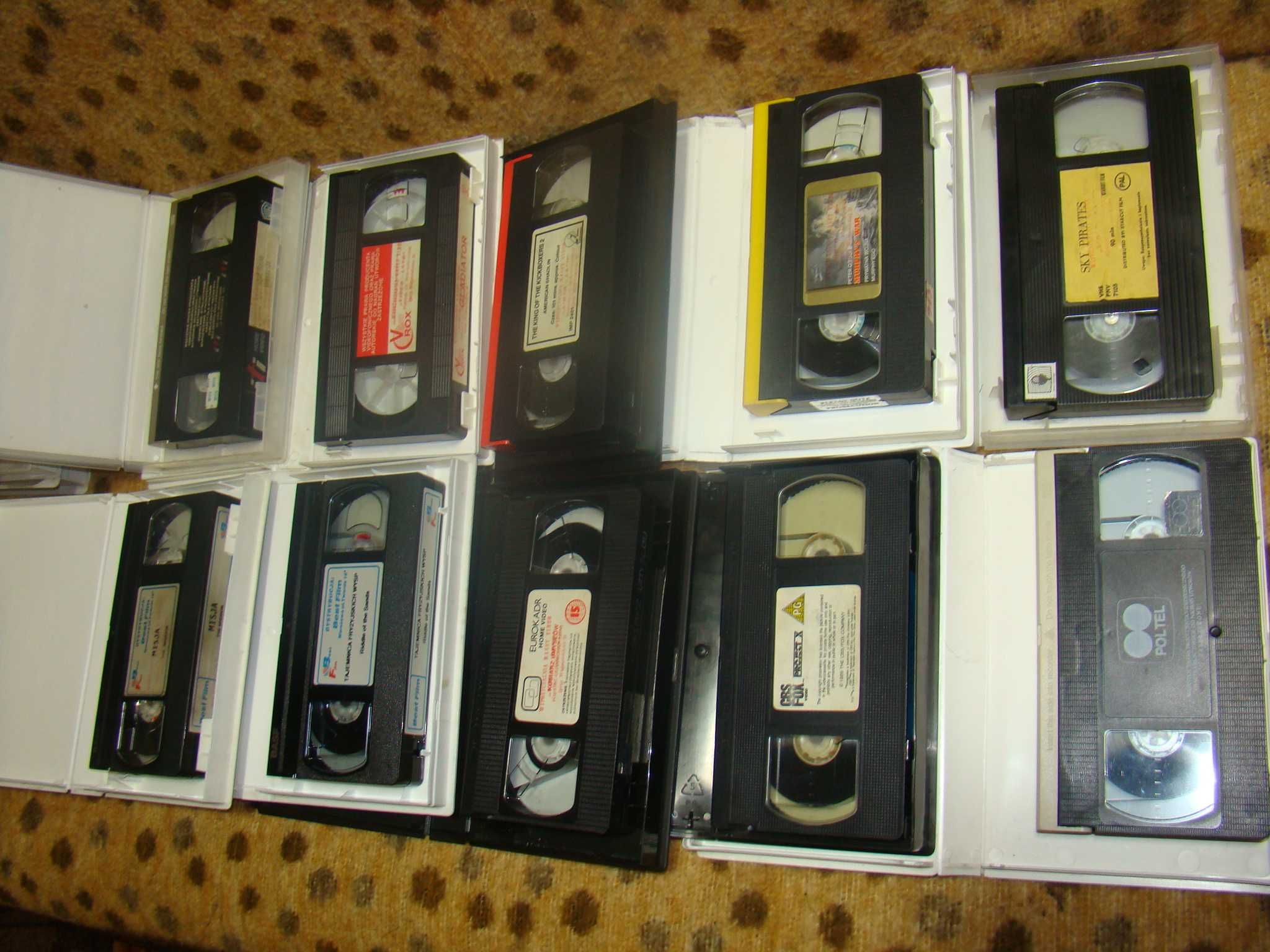Kasety VHS - z filmami