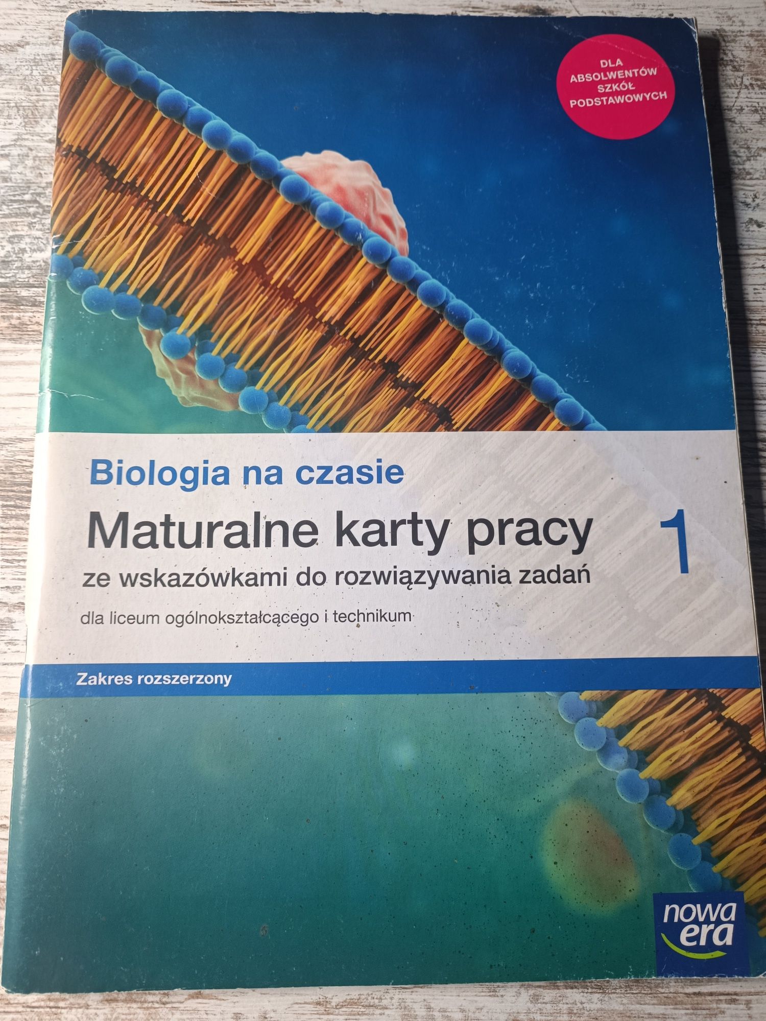 Biologia na czasie cz.1 podręcznik i maturalne karty pracy