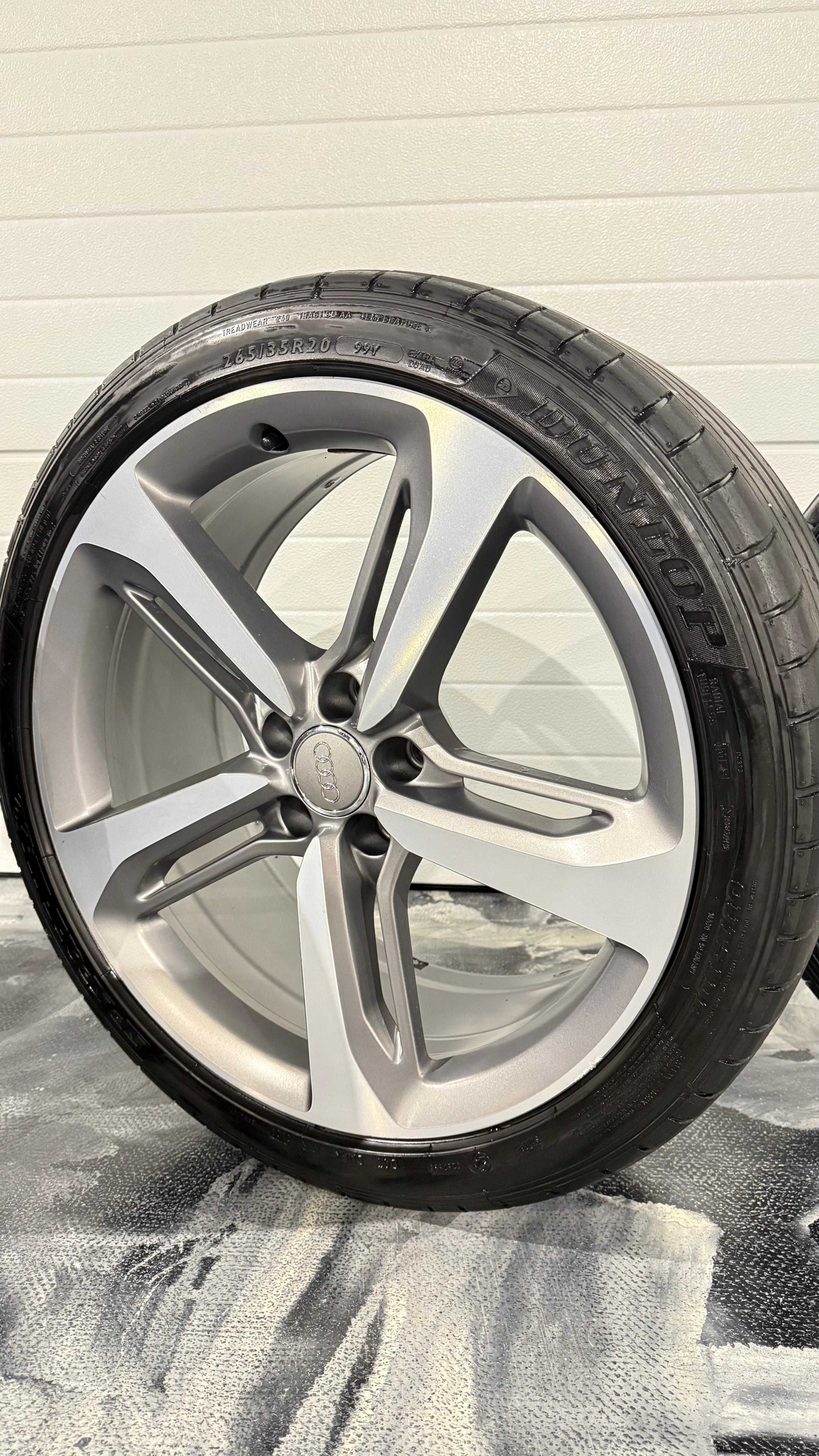 Jantes Audi 20" S-Line Originais C/Pneus Dunlop
