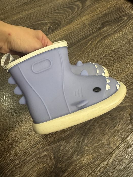 Детские резиновые сапоги