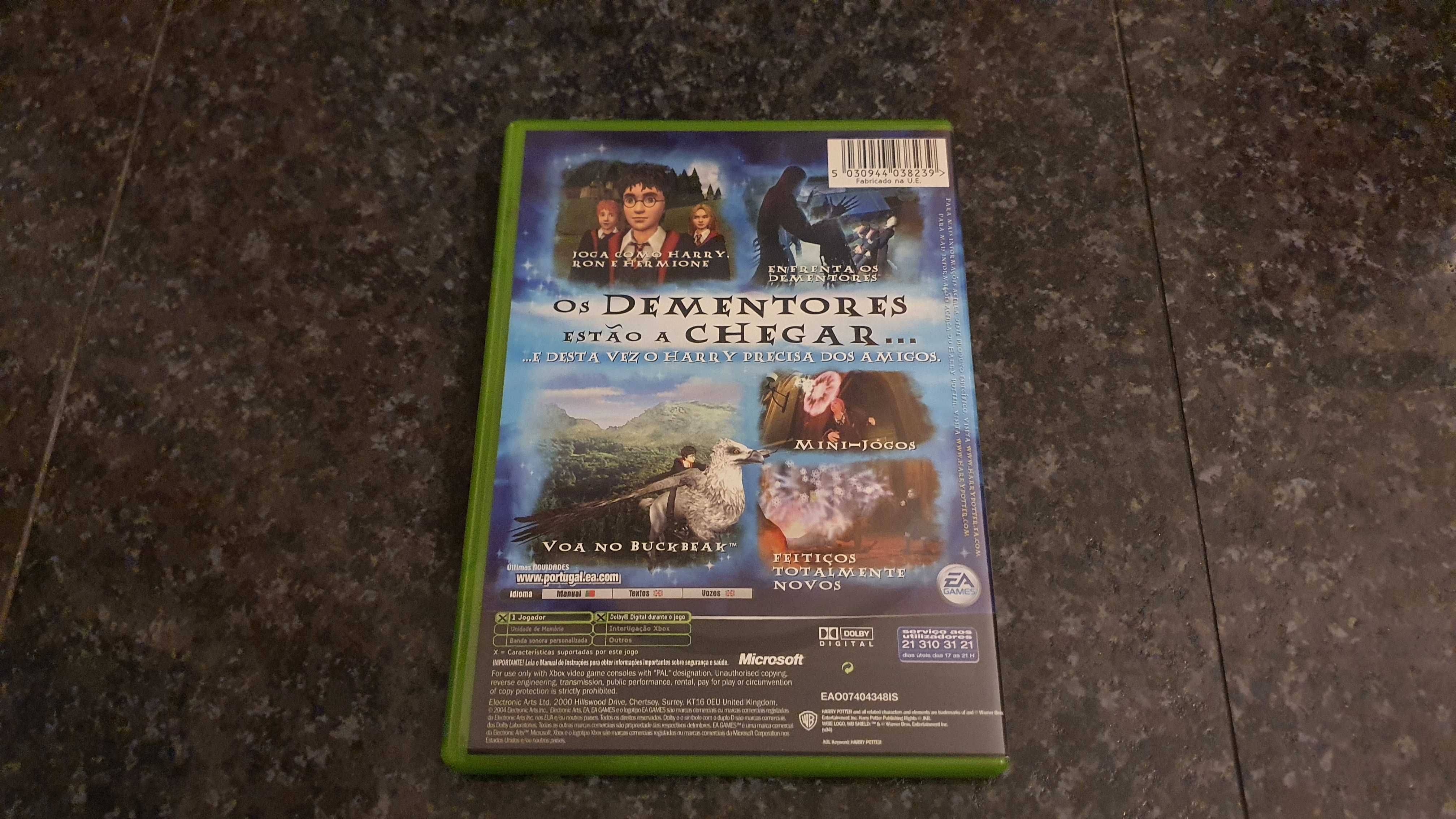 Jogo Harry Potter e o Prisioneiro de Azkaban (Xbox - Completo)
