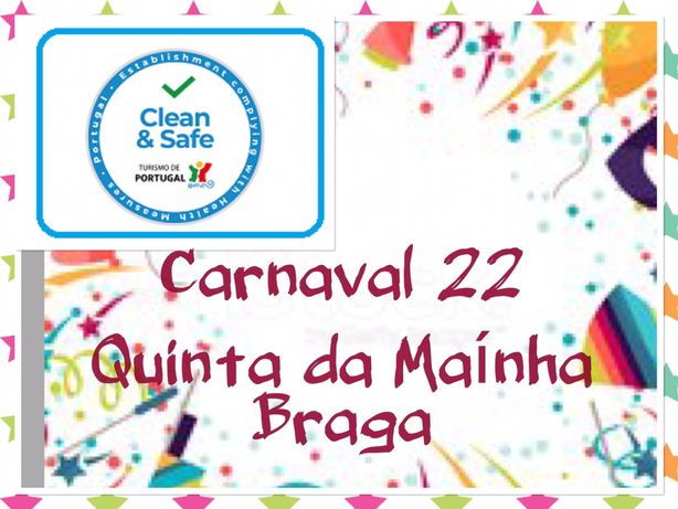 CARNAVAL 22 ! Reserve já ! CASA REFUGIO E relax - BRAGA . Cap. 12
