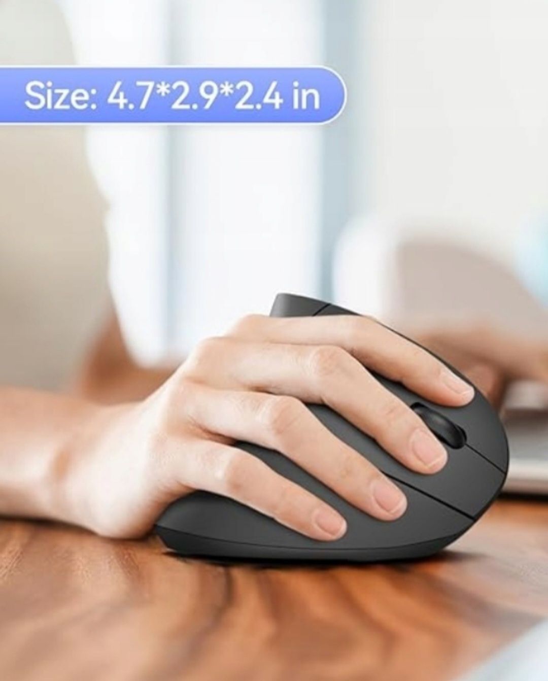 Mysz bezprzewodowa ergonomiczna Tecknet TK-MS007