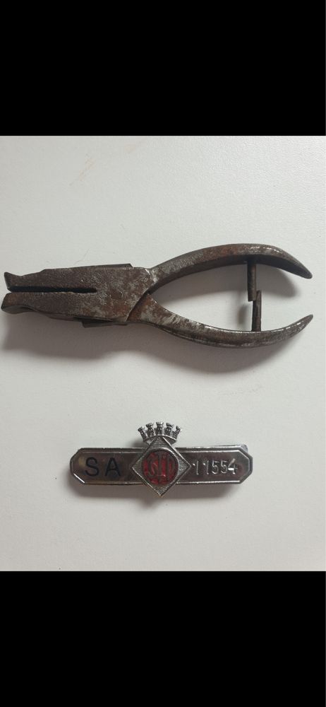 STCP emblema alicate pica bilhetes Vintage