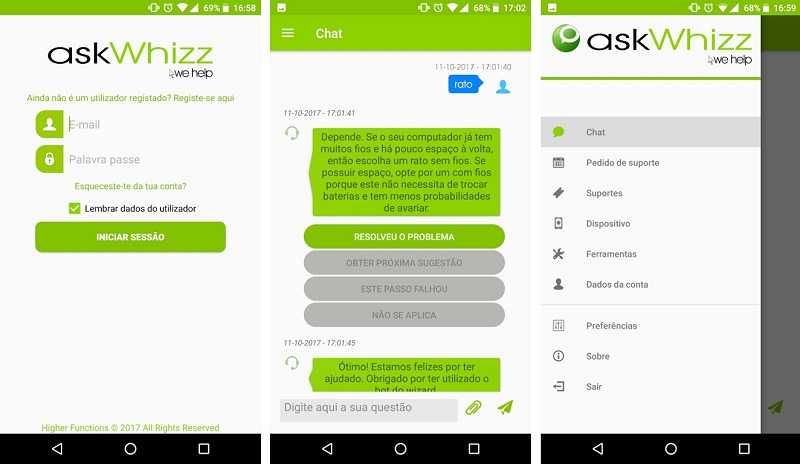Serviço de Apoio Tecnológico informático askWhizz + Panda Dome