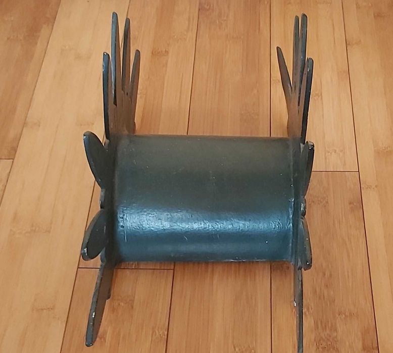 Mocowanie na wąż ogrodowy, ciekawy, lata 70-te, retro