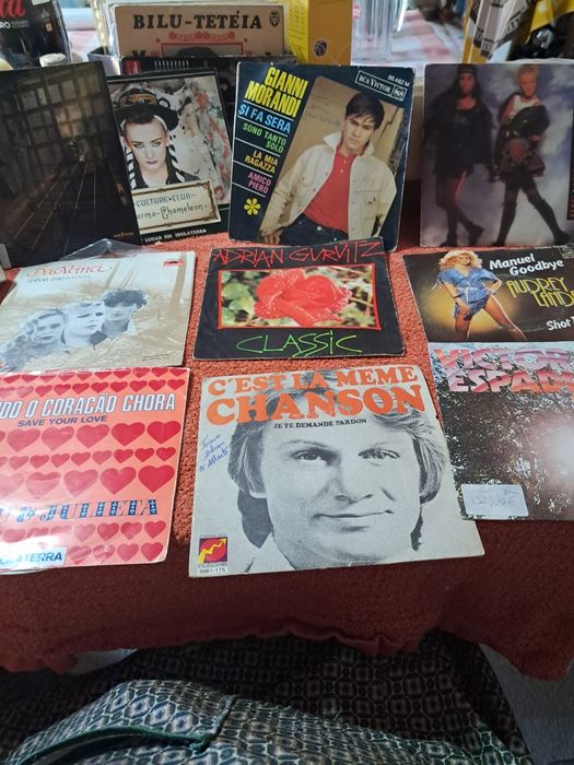 Varios discos de vinil