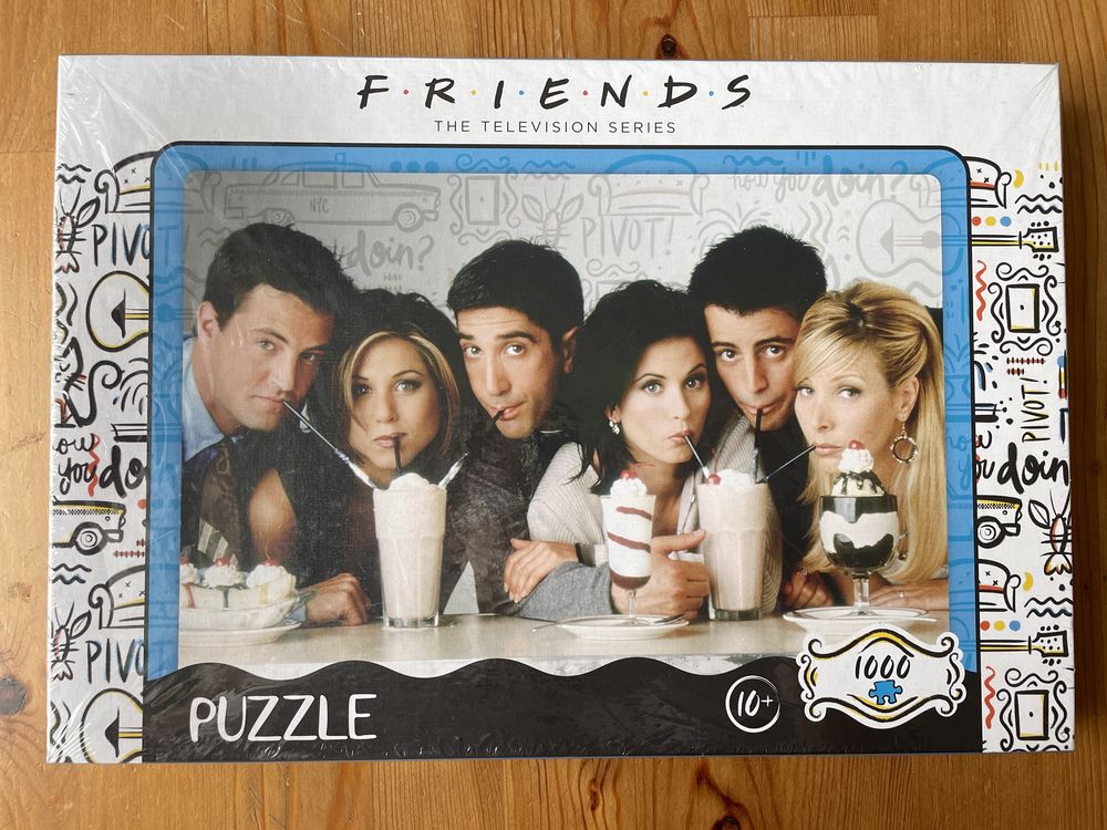 Nowe puzzle Friends (Przyjaciele) „Milkshake” 1000 elementów - Empik