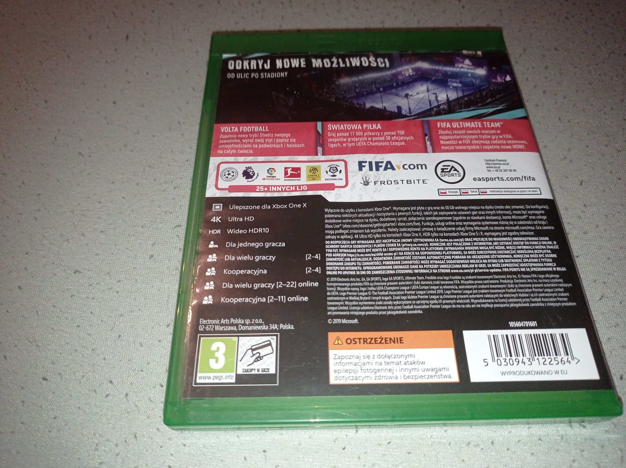 Gra na Xbox One Fifa 20