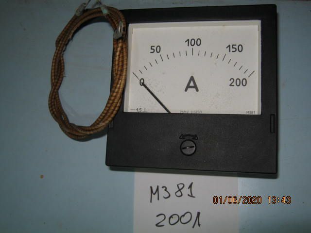 Прилад щитовий М381 контролючий стаціонарної телефонної станції