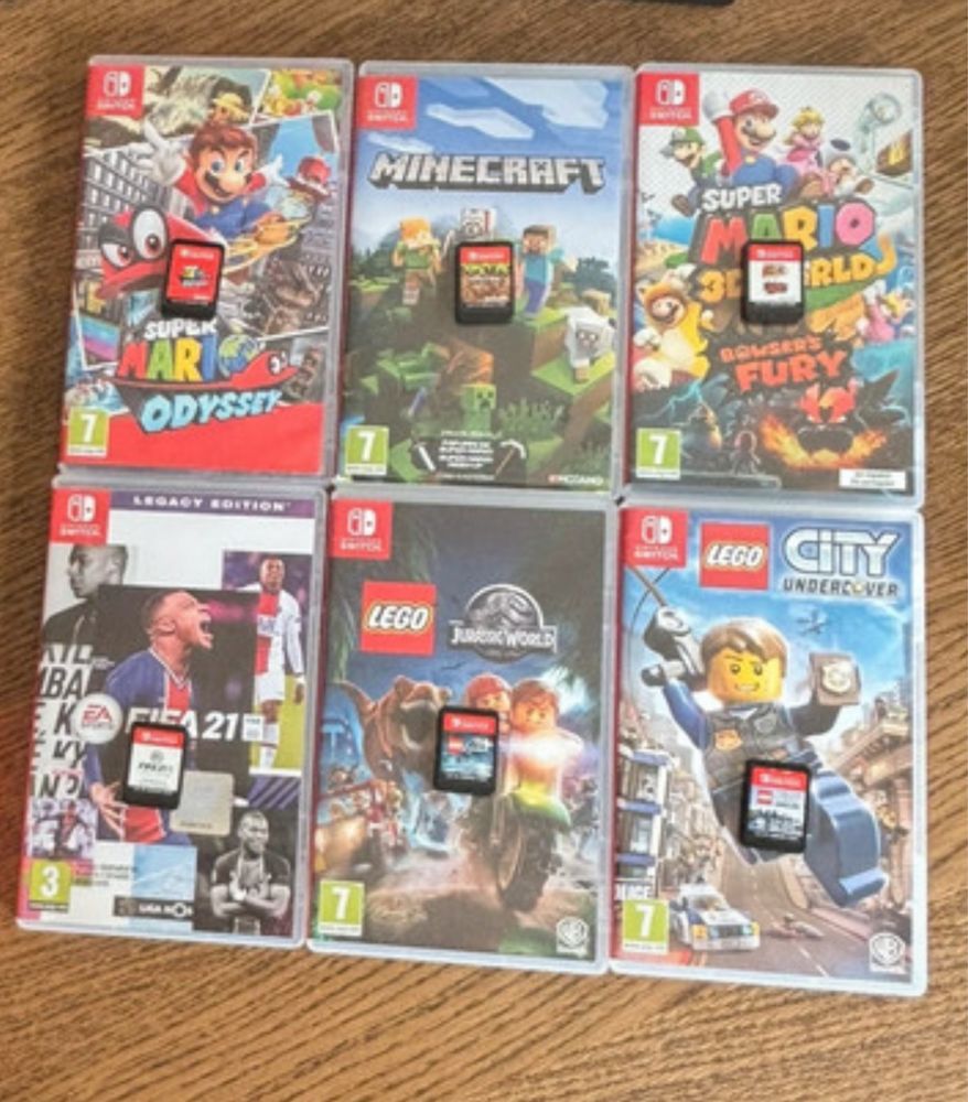 Conjunto Jogo Switch em Caixa