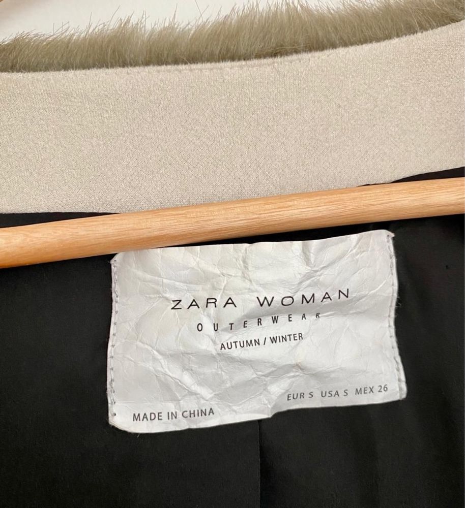 Casaco pelo Zara