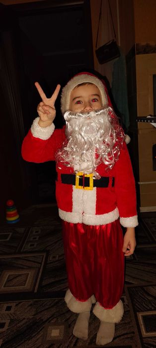 Новорічний костюм Санта Клауса