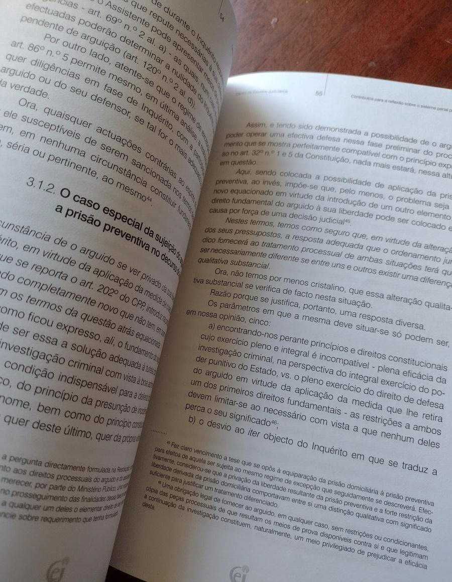 Contributos Para a Reflexão sobre o Sistema Penal Português