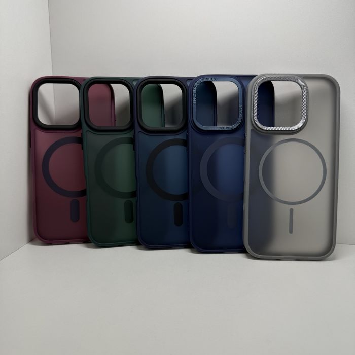 Чохол iphone 16 pro матовий | Чехол на айфон 16 про з магсейф