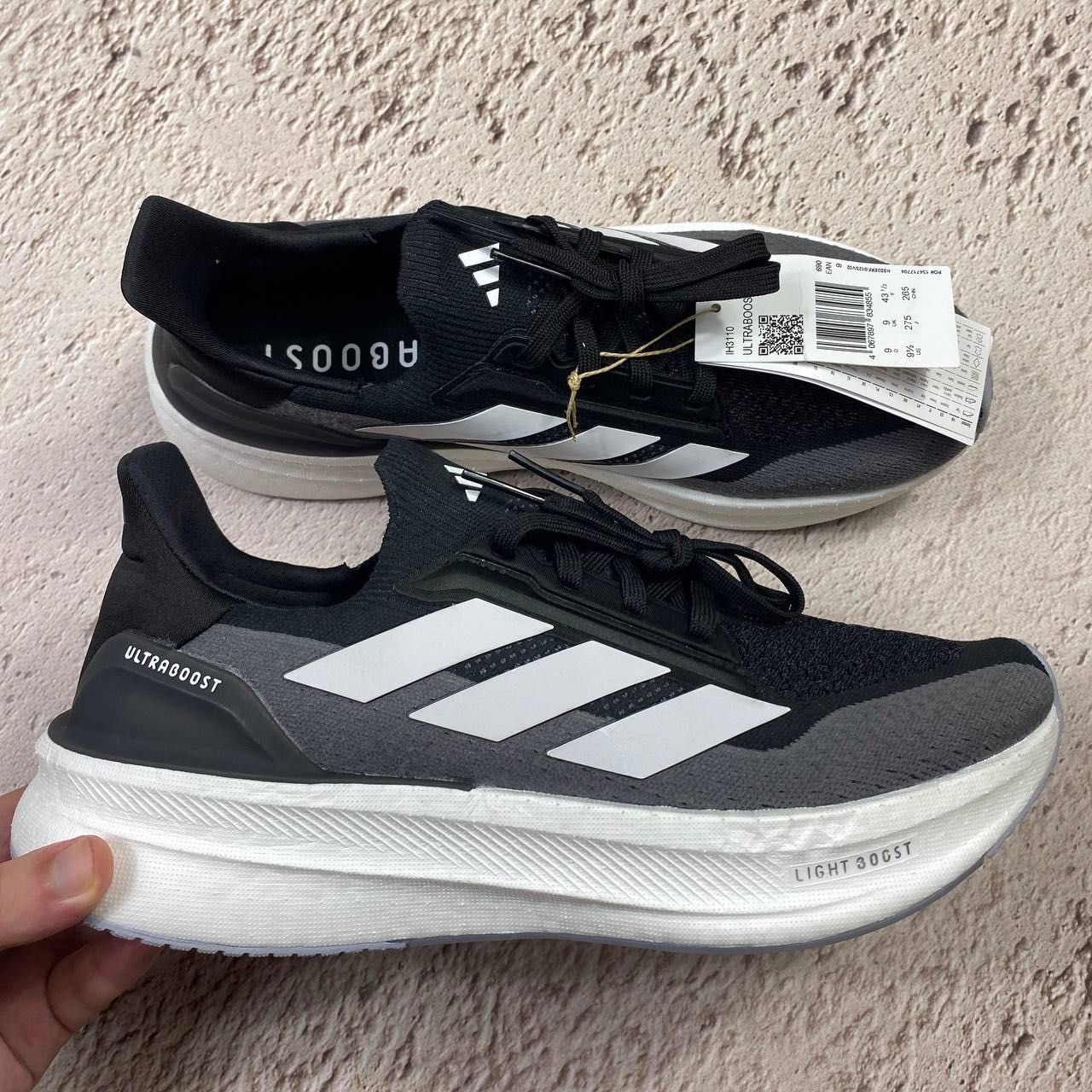 ih3110 оригінал adidas ultraboost 5x light performance кросівки