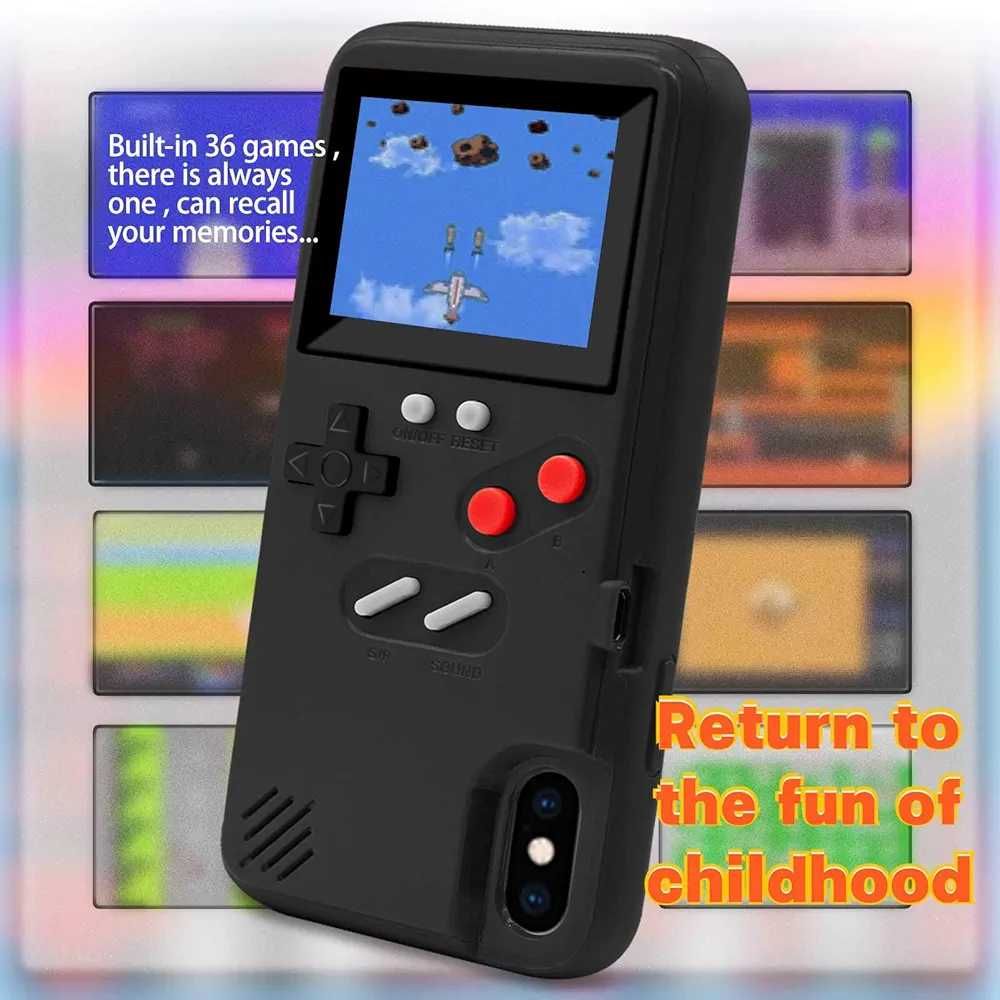 Etui Case Gameboy Konsola przenośna Gry Do telefon IPhone XS Max retro