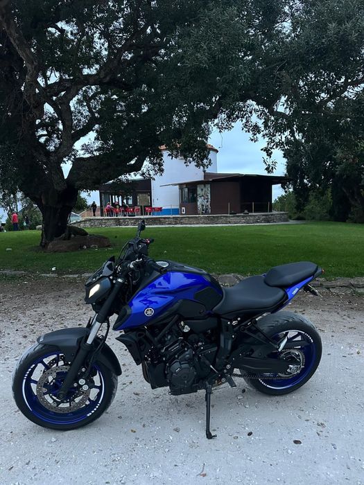 Yamaha MT-07.  35 kW — deslimitada de 2023