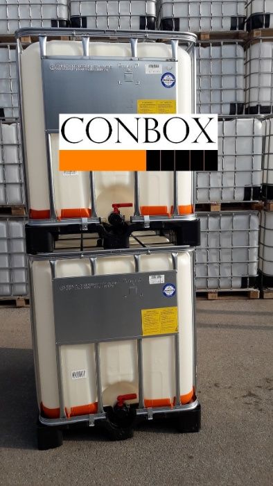 Zbiornik 1000L, mausery, UN/Y EX, NOWE IBC na paliwo alkohol kosmetyki