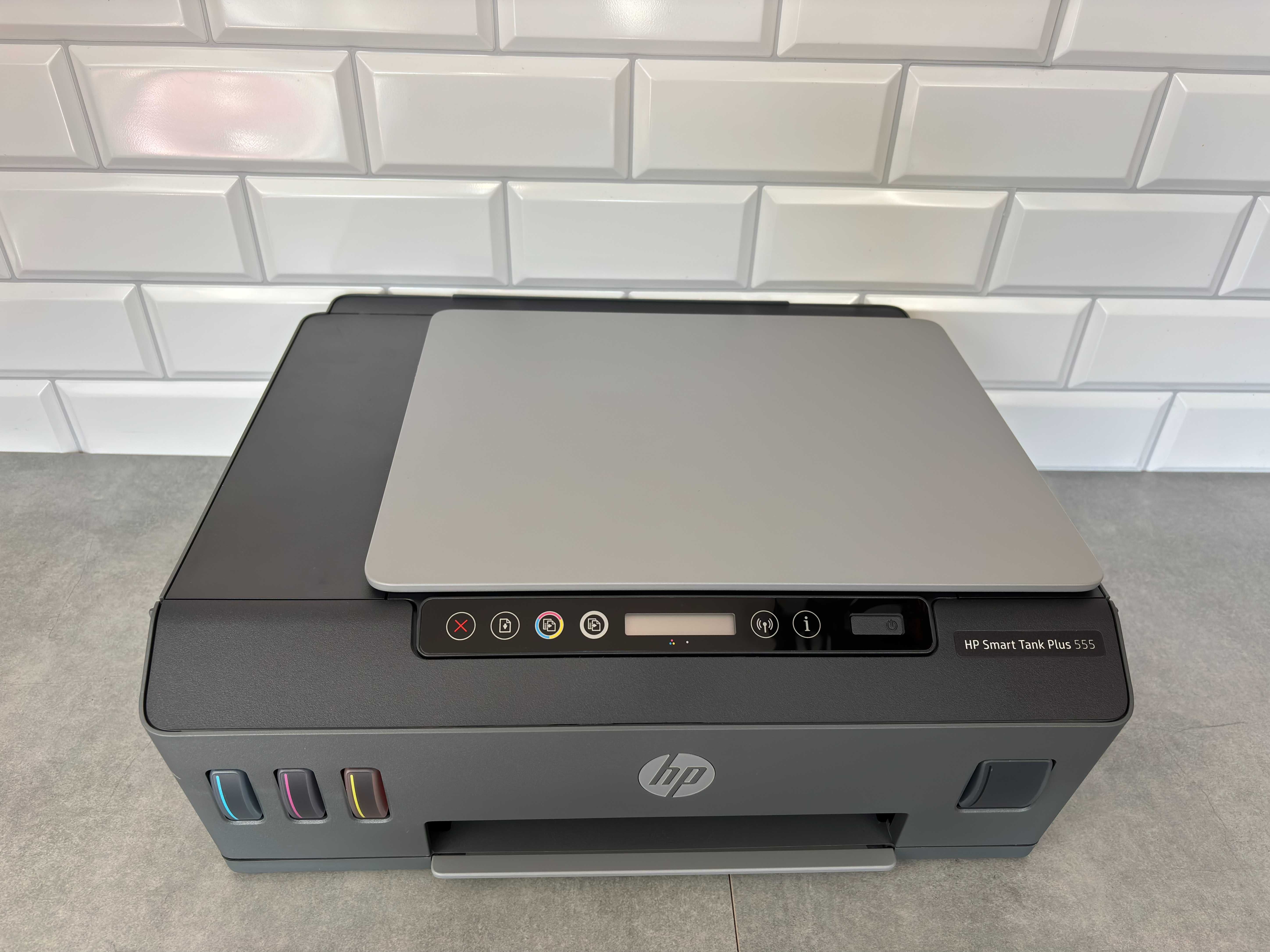 Drukarka HP Smart Tank 555 EcoTank tusze z butelki MegaTank CISS