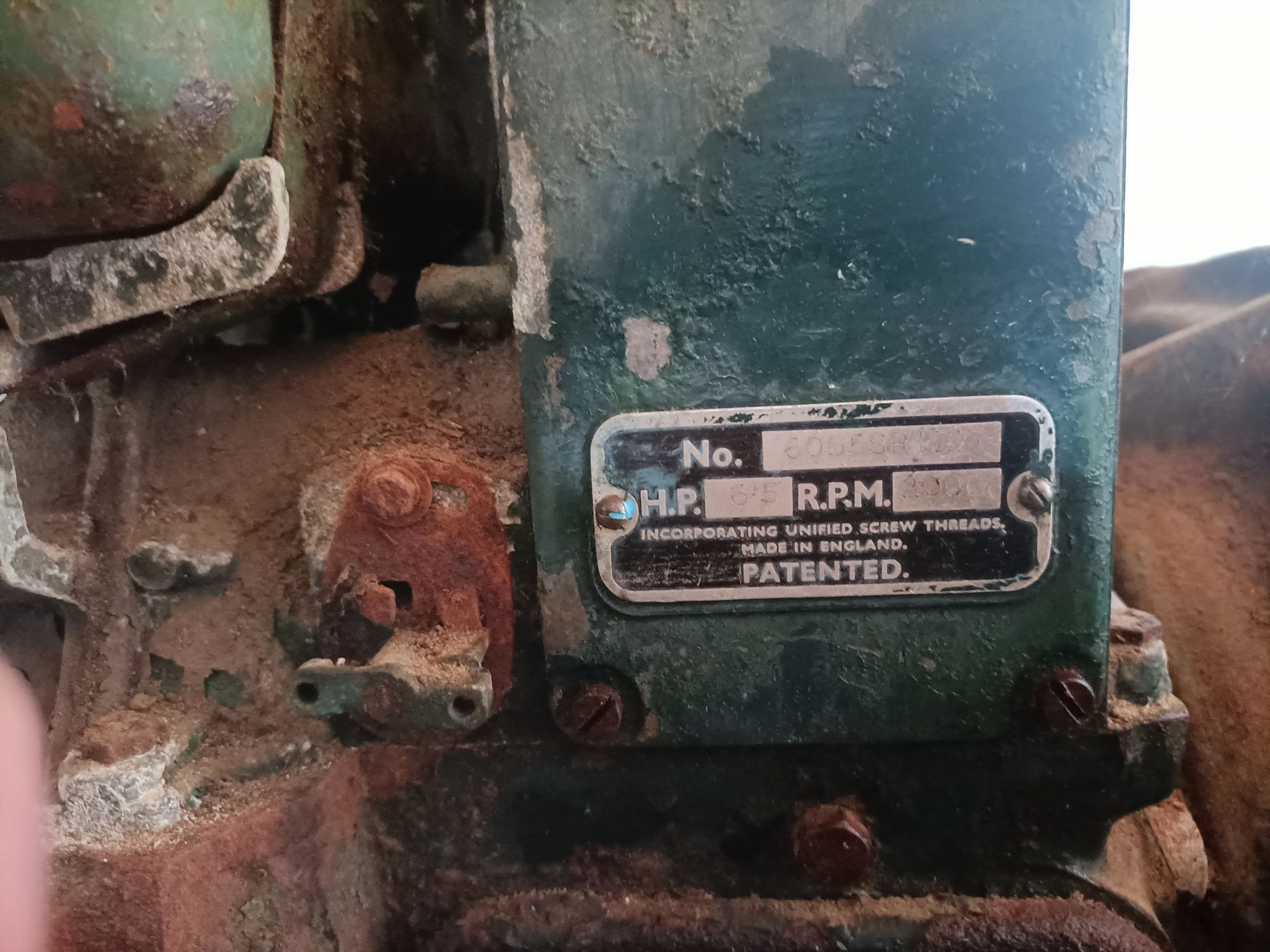 Motor Lister Petter, para peças