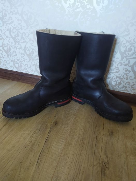 Військові зимові шкіряні чоботи сапоги Ammann Mili-Тary Розмір 44-45