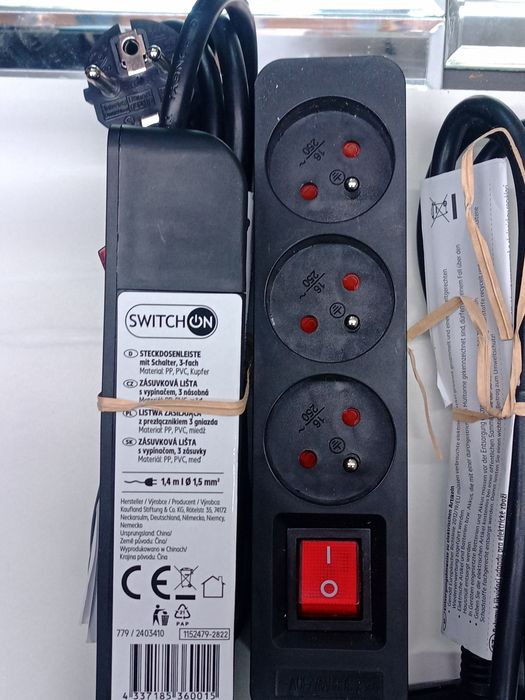 Listwa zasilająca 2szt