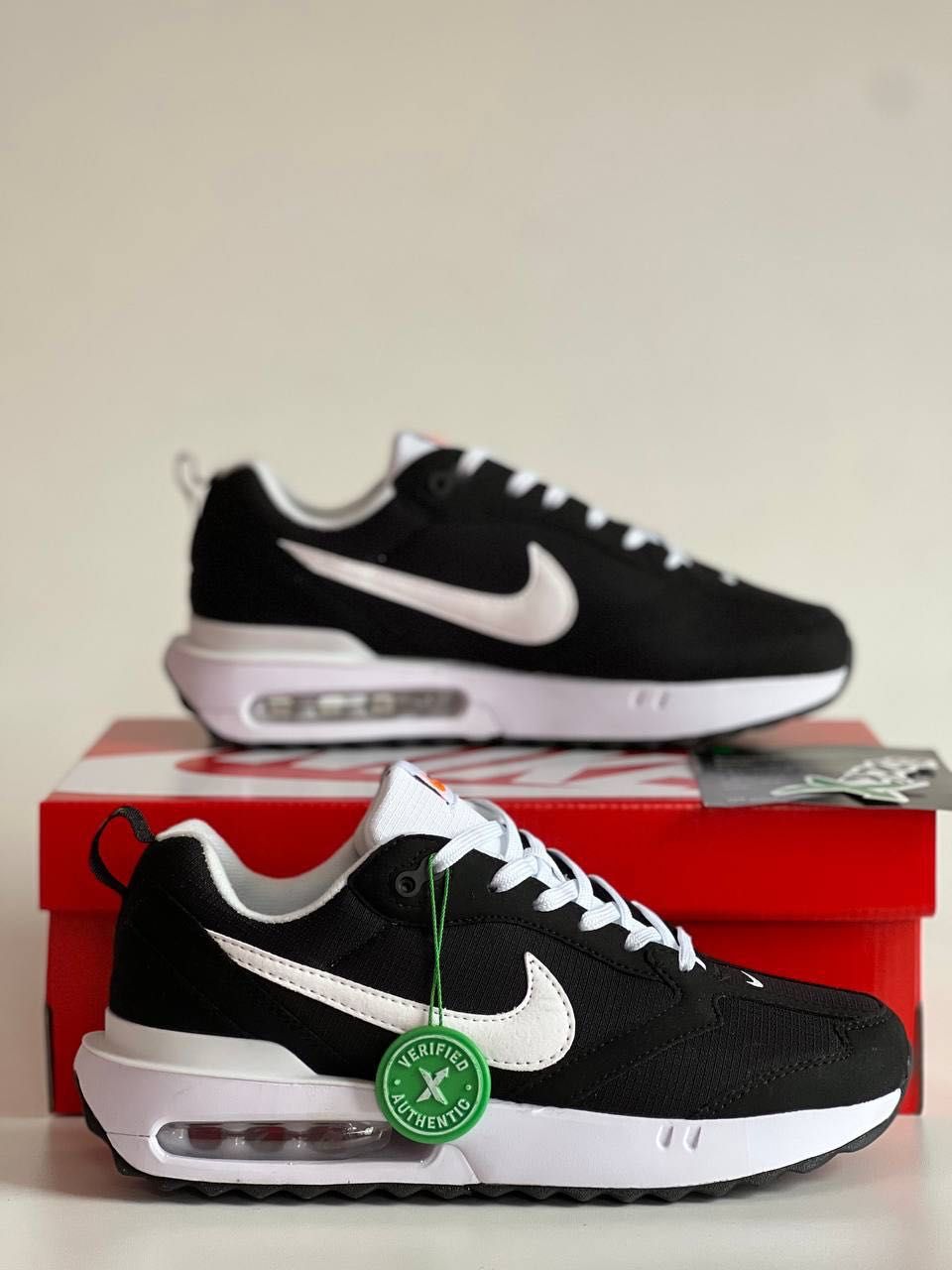 Мужские кроссовки Nike Air Max Dawn Black&White . Размеры 40-45