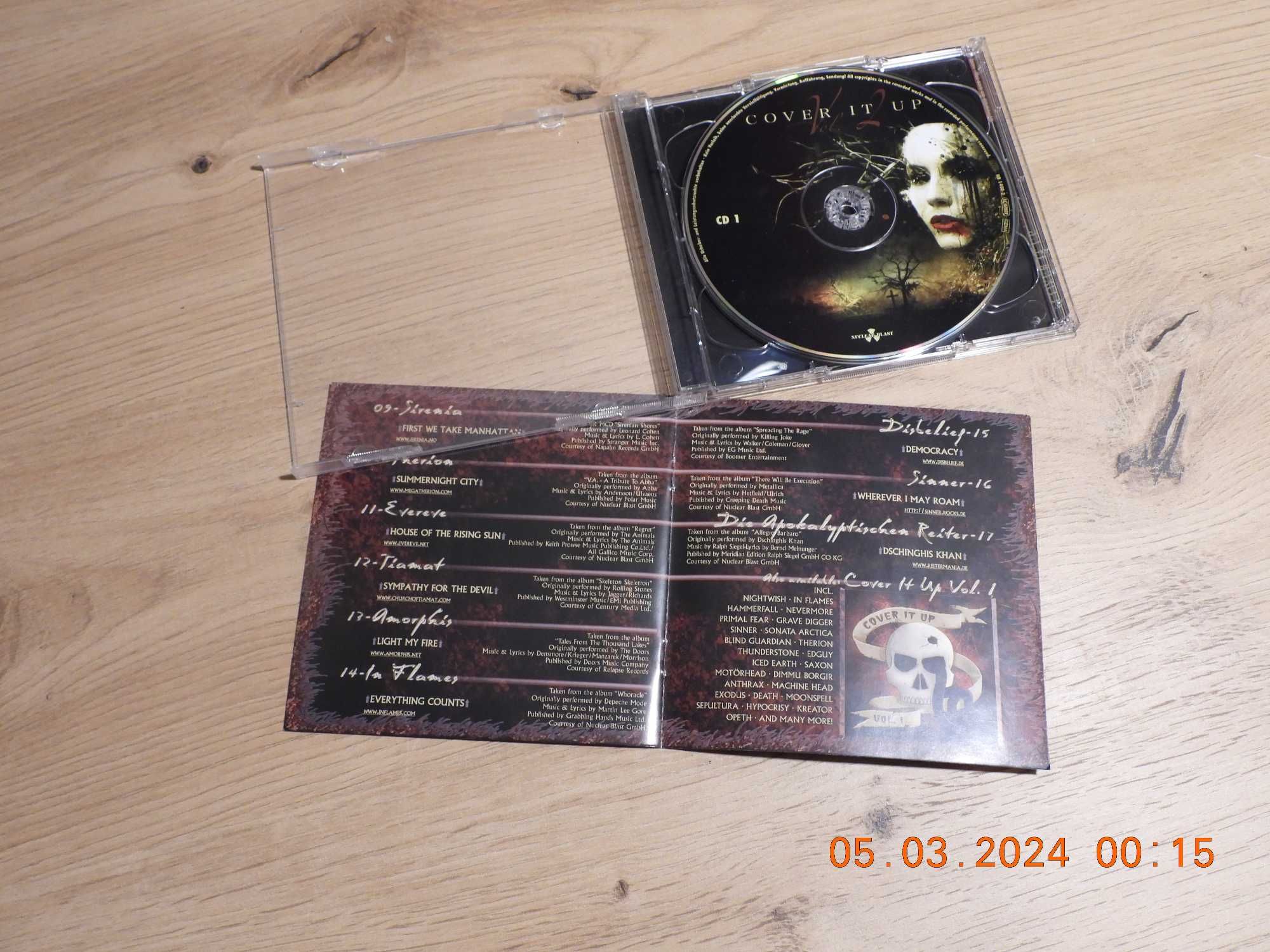 Cover It Up - vol. 2   - 2xCD...HIM, Tiamat, Paradise Lost...