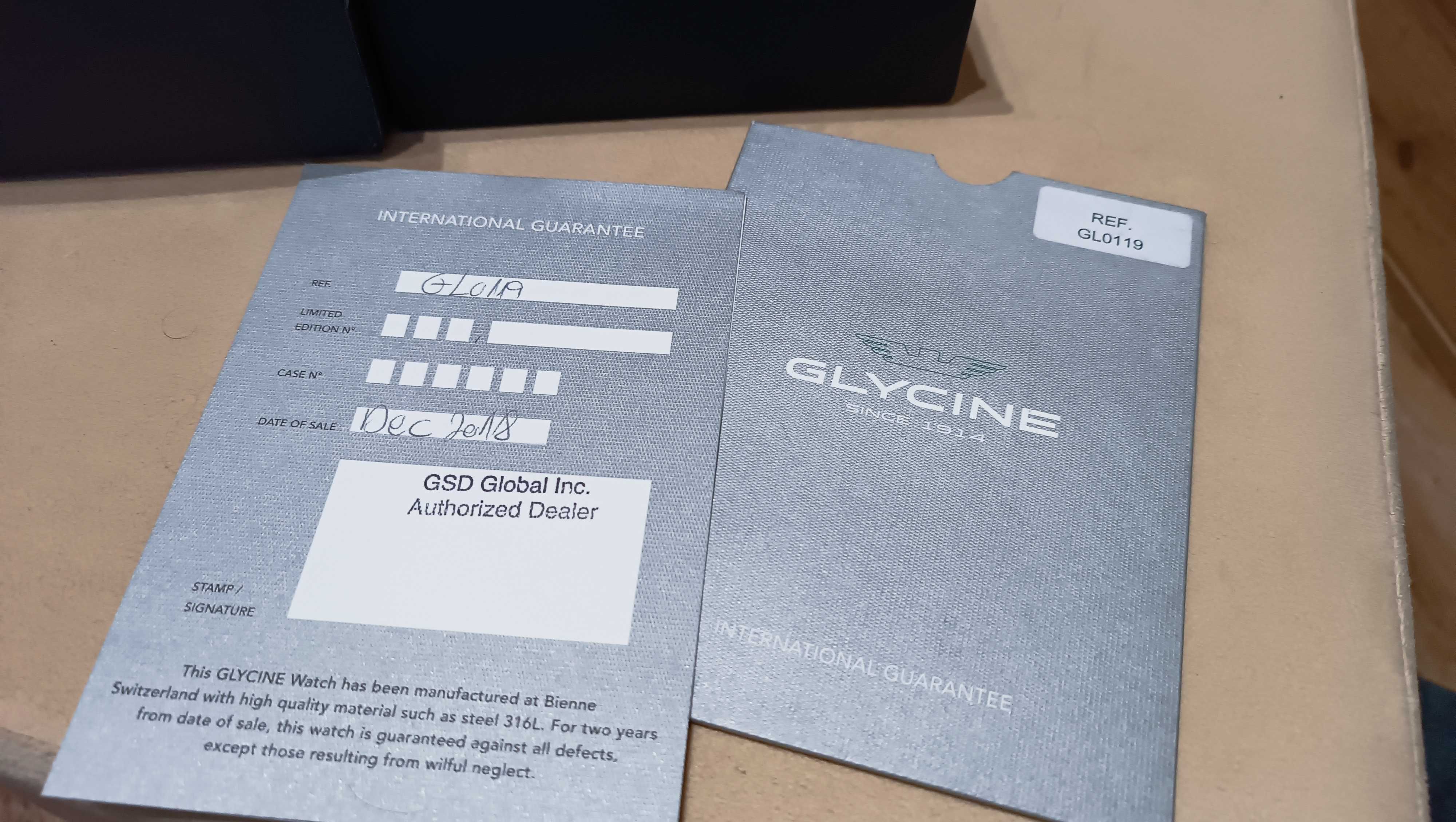 Glycine Combat Classic Chronograph GL0119