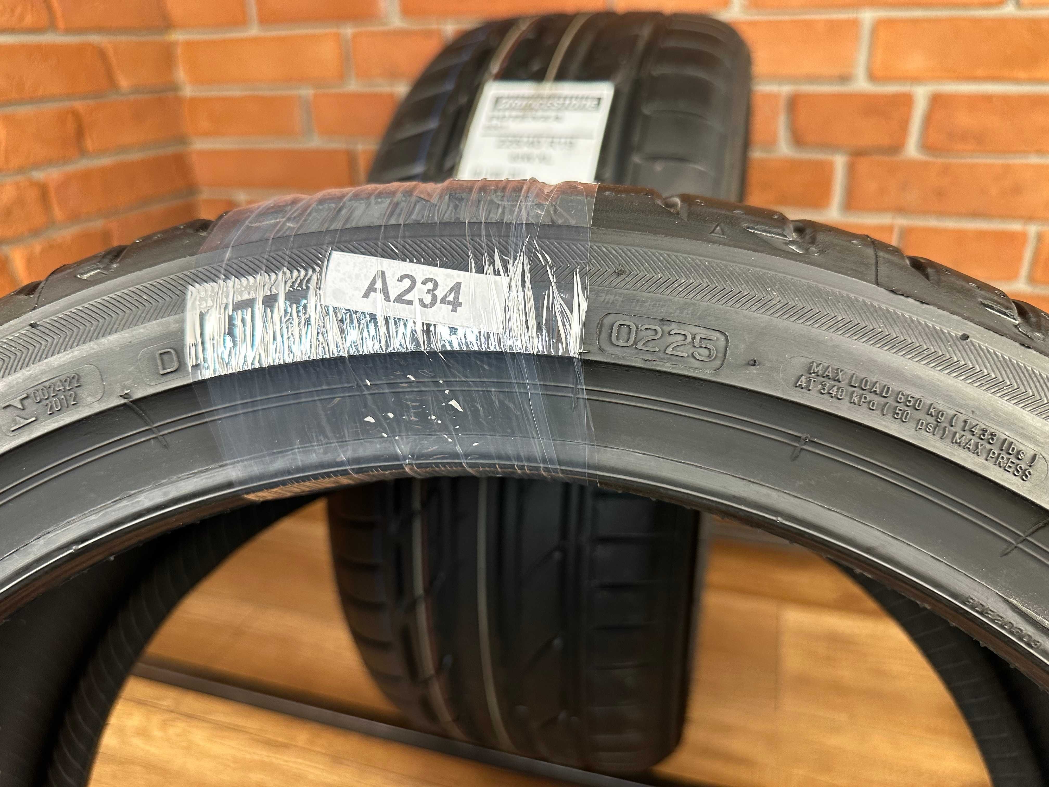 Opony Bridgestone Potenza S001 225/40R19 NOWE 2025