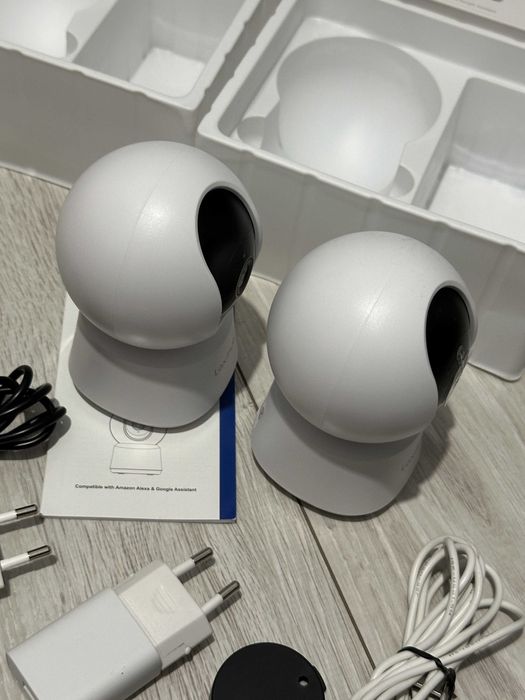 Laxihub P2 - 2 szt. obrotowych kamer 360 stopni wifi aplikacja