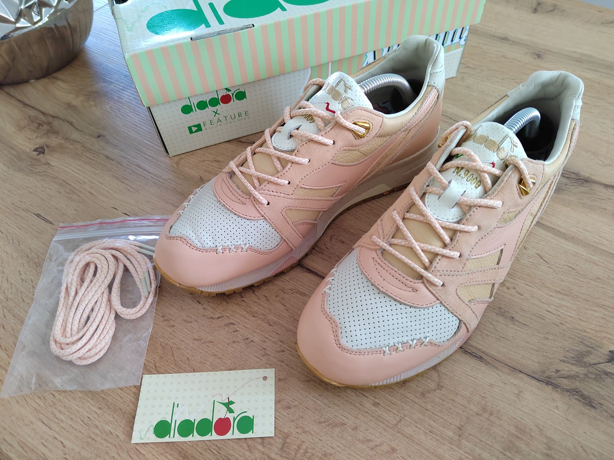 Diadora x Feature N9000 Ice Cream Strawberry - Edição limitada!