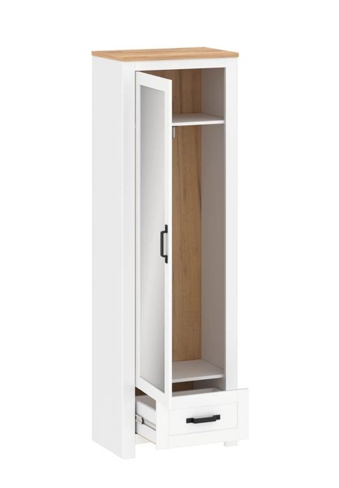 Roczna szafa jak nowa z lustrem Lanzette 1D1S z Agata Meble WROCŁAW