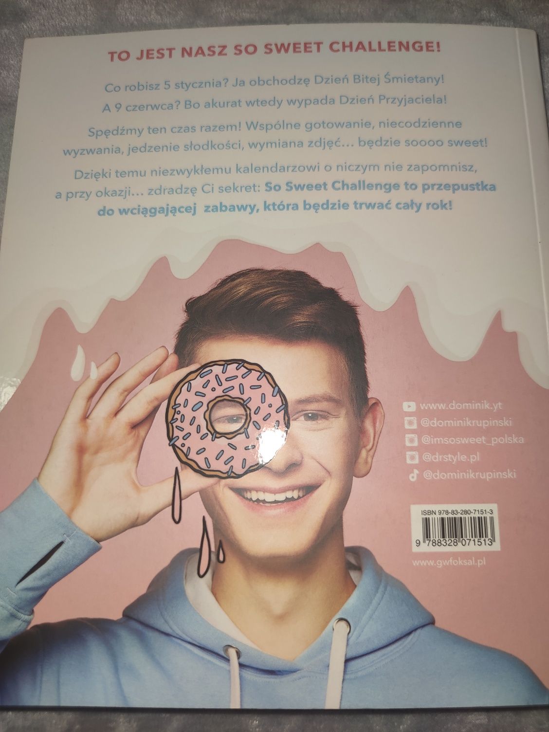 So sweet challenge DOMINIK RUPIŃSKI z autografem