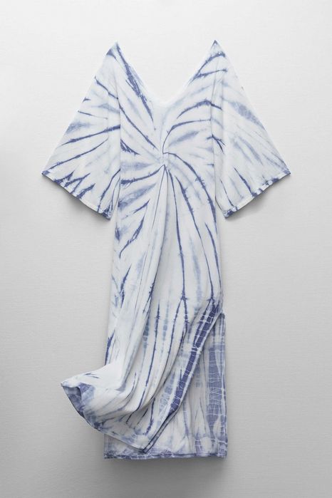 ZARA Luksusowa SUKIENKA tie dye piękna BLOG S