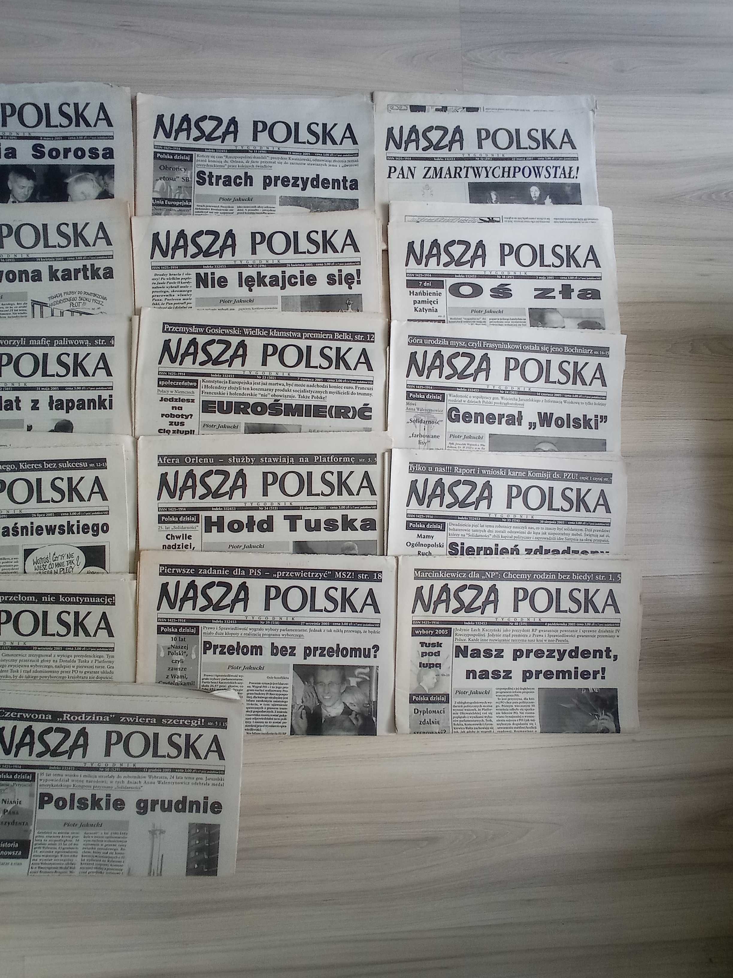 Nasza Polska 2005, zestaw