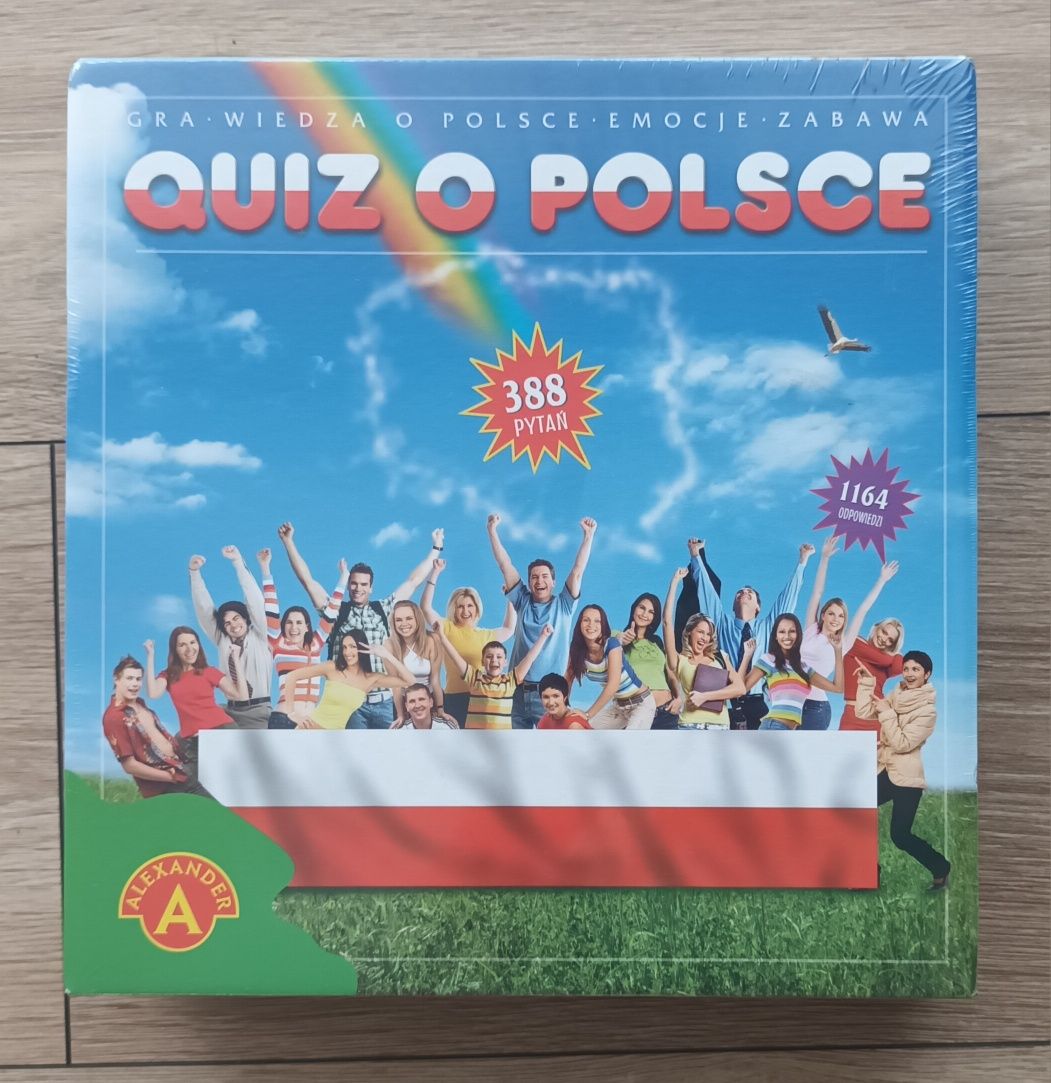 Quiz o Polsce gra edukacyjna, 388 pytań