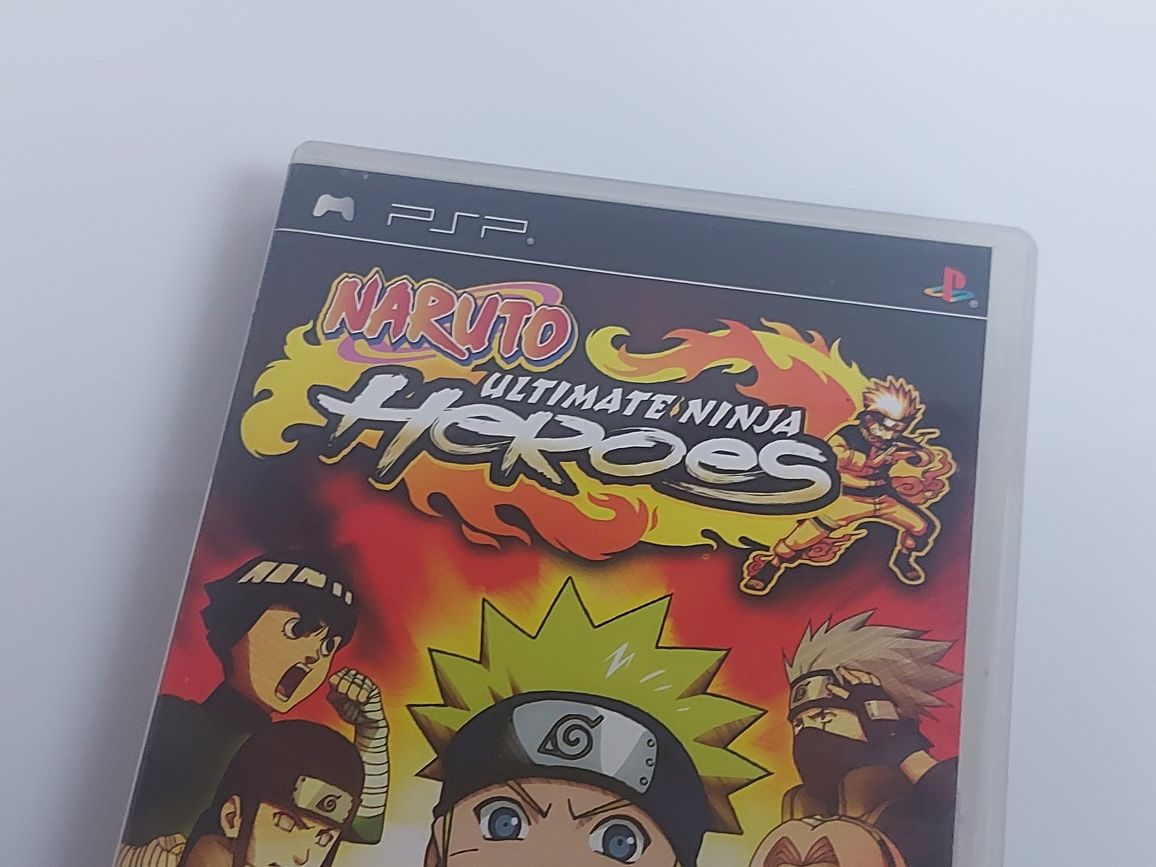 Gra na  Sony PSP Naruto ultimate ninja Heroes ksiazeczka