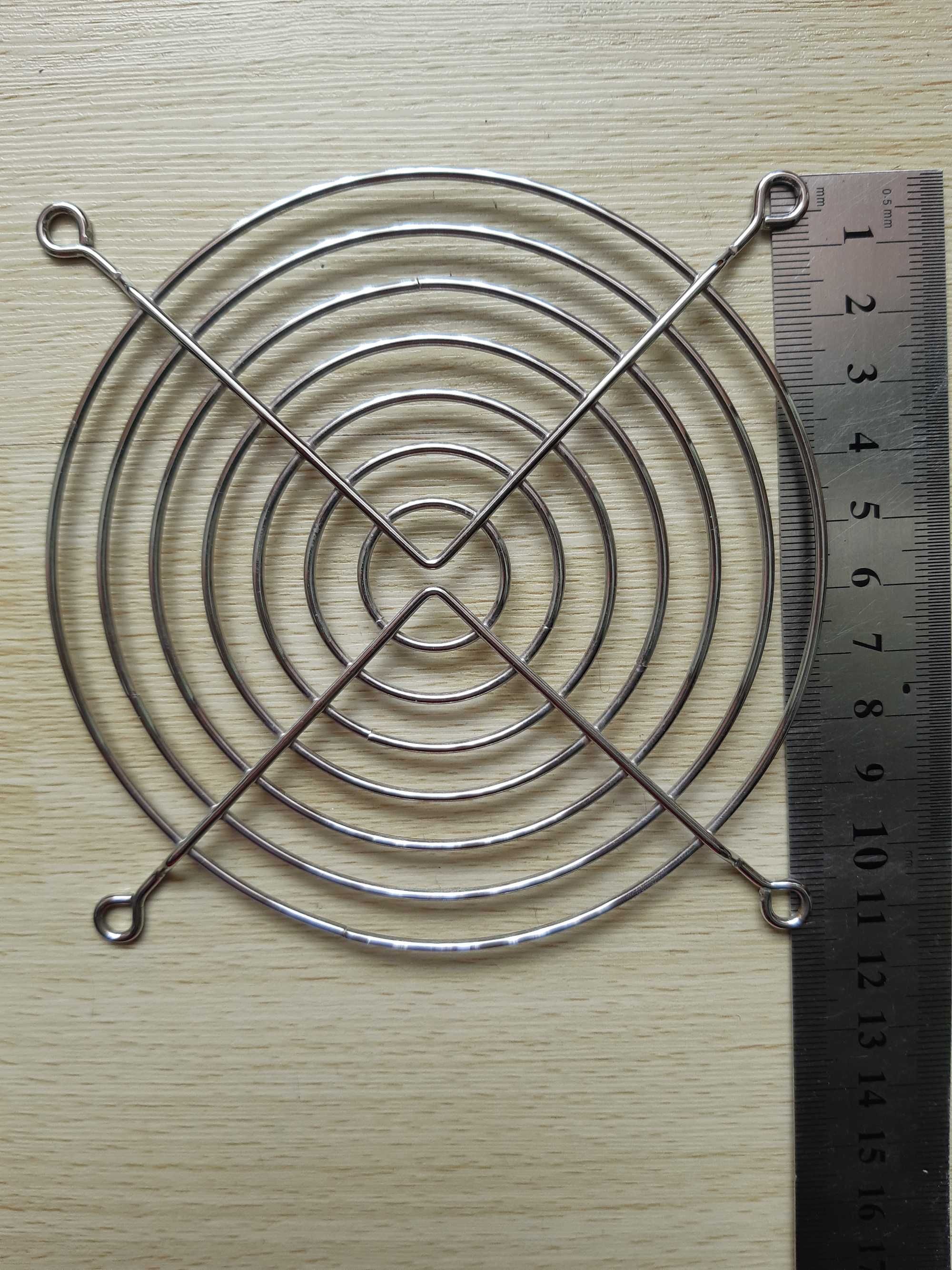 вентилятор (кулер) б/у (бу) 90мм, 120 мм  та сітка (решітка)