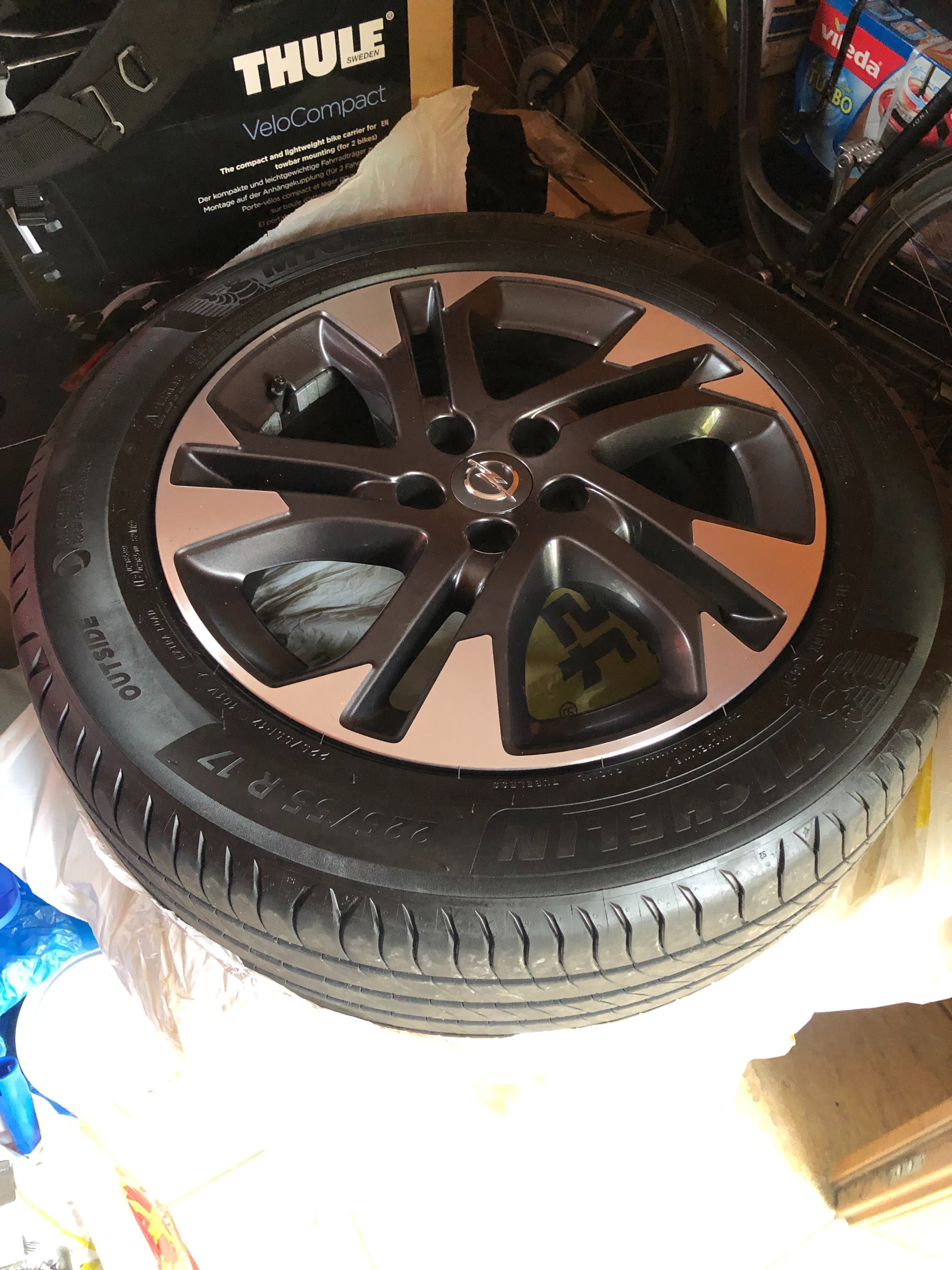 Koła aluminiowe Michelin 225/55R17 Traveller Proace  Zafira Life