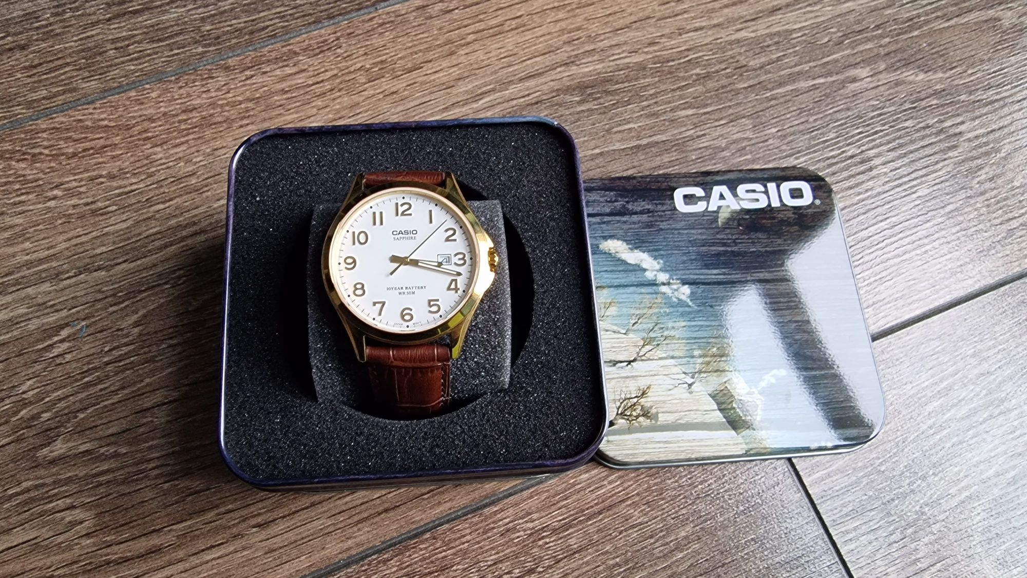 NOWY zegarek męski Casio MTS-100GL-7AVEF